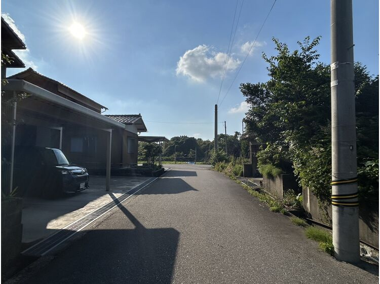 前面道路