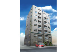 エグゼ大阪城南の外観