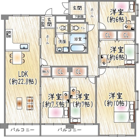 間取り：328000652717