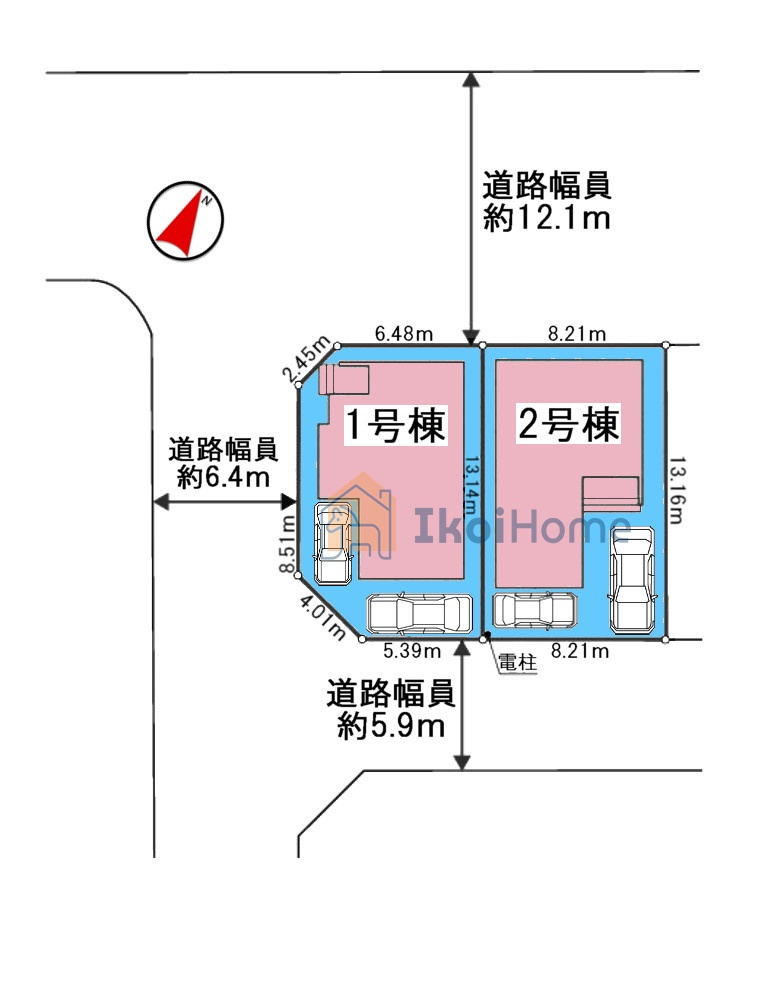 【ホームページに現地動画掲載中】●年中無休：当日予約可●限定2棟！1号棟は三方角地で開放的！