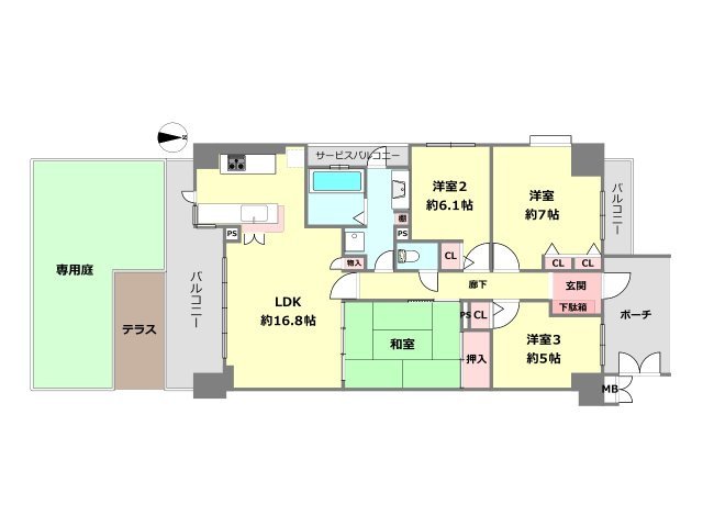 間取り：328000616332