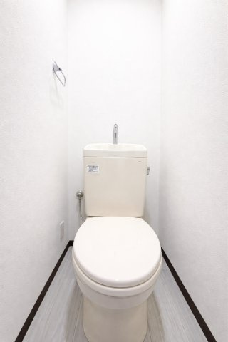 ◆清潔感のある白を基調とした落ち着ける空間。