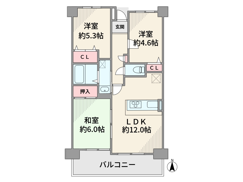 間取り：328000624177