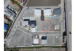 中巨摩郡昭和町河東中島区画⑱　分譲地の外観