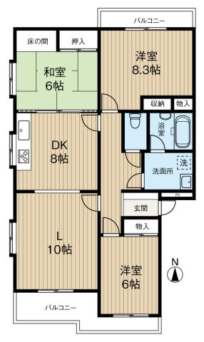 間取り：328000635133