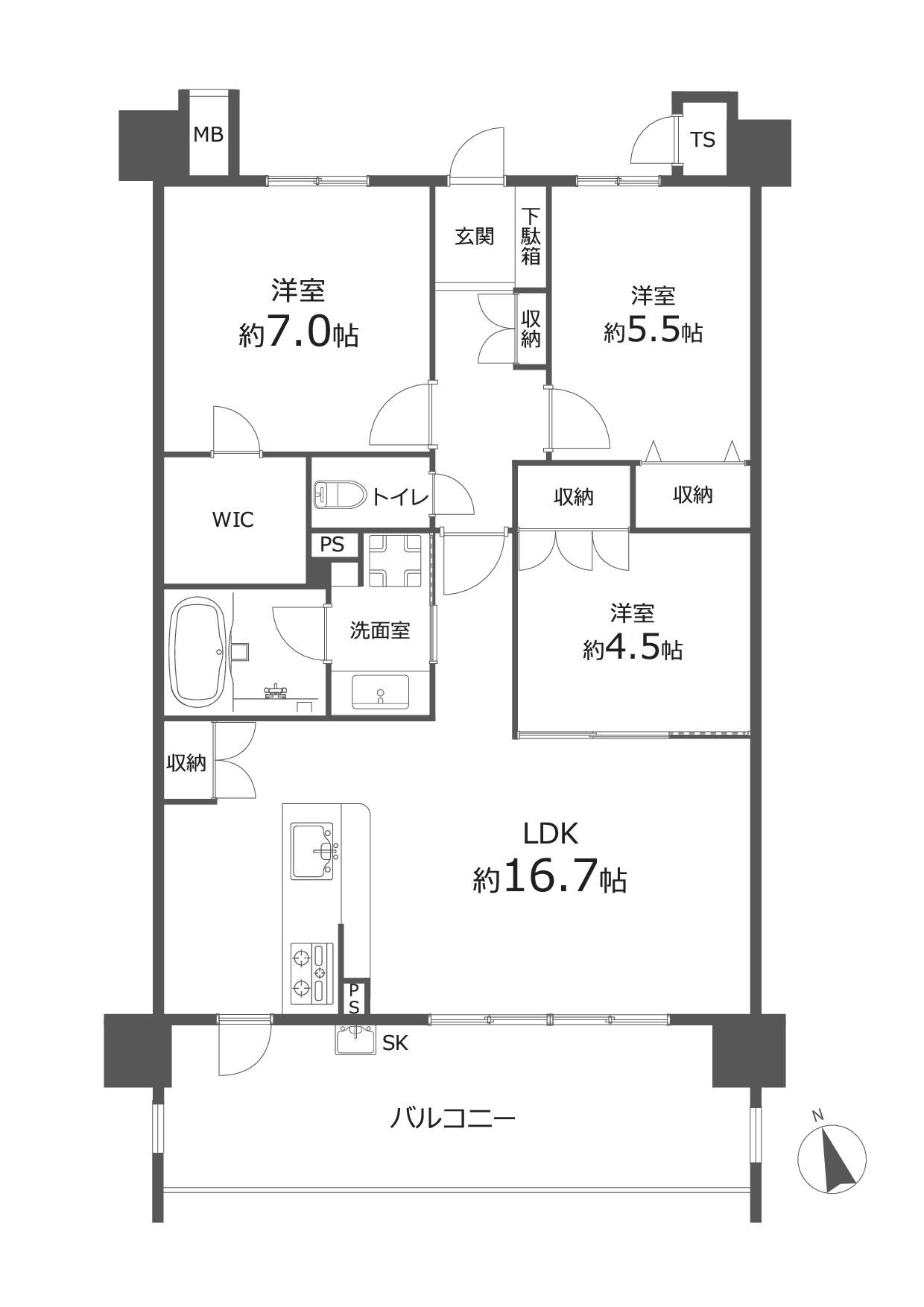 間取り：323000487172