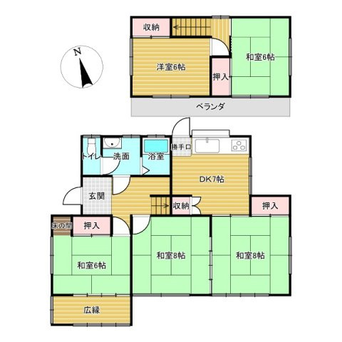 間取り：308000175962