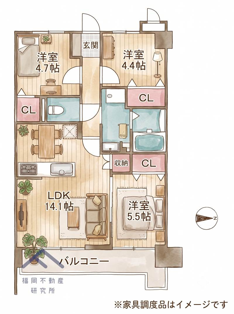 間取り：341000029277