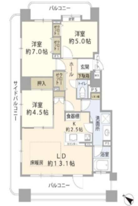 間取り：301000110237