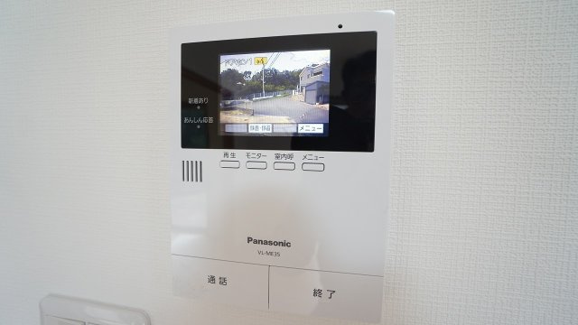 ＴＶモニタインターホン　来客対応、セキュリティ対策も充実