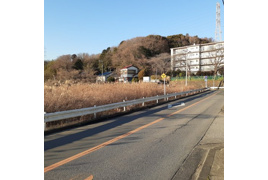 鎌ケ谷市中沢字白旗土地(調整区域)の外観