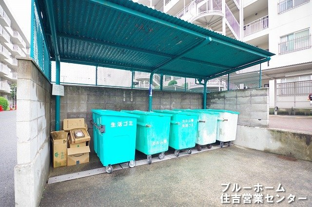 ゴミ置き場です。