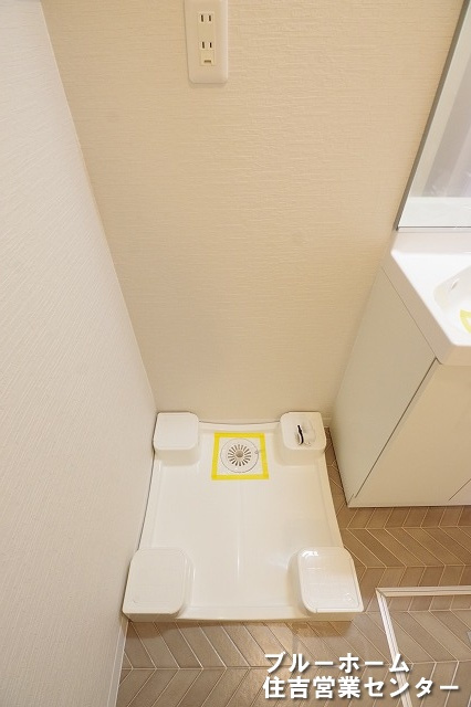 室内洗濯機置き場ございます！