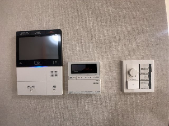 【防犯】TVモニター付きインターホン、防犯にも安心です♪