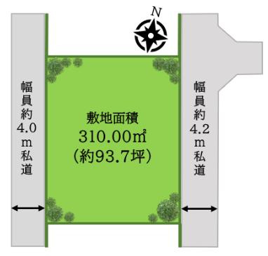 区画図：308000173954