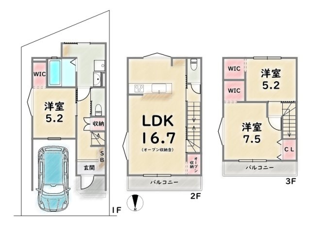 間取り：326000263455