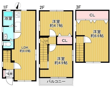 間取り：328000621444