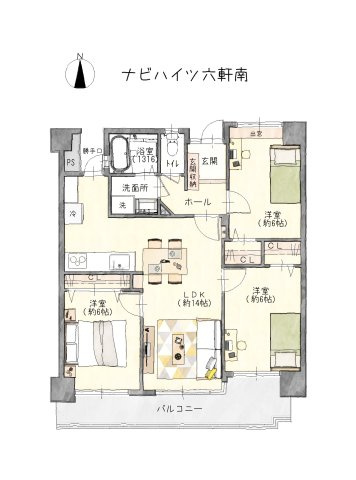間取り：321000084720
