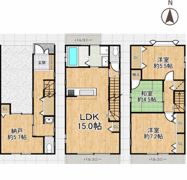 間取り：328000628762