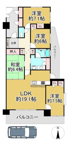 間取り：328000581654