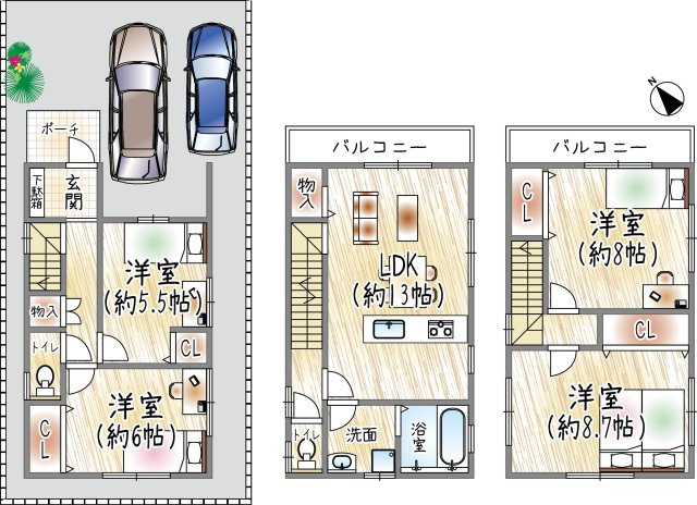 間取り：328000573234