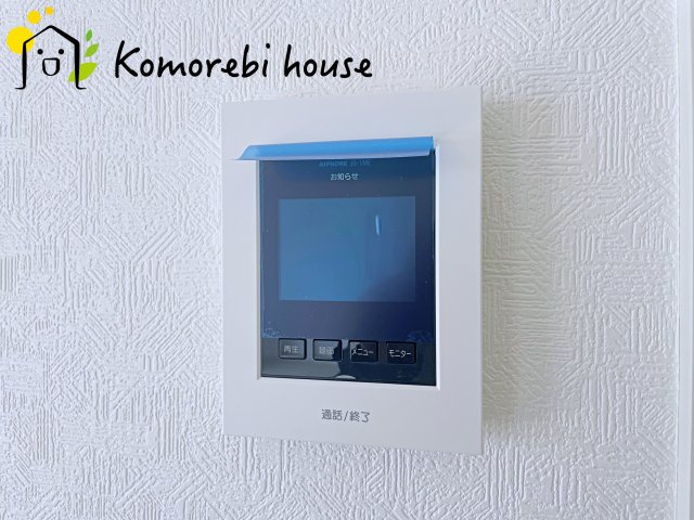 モニター付インターホンです