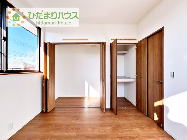 全居室収納スペースあり！荷物が多くても十分に納まります♪