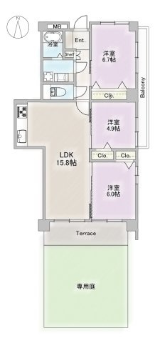 間取り：323000495888