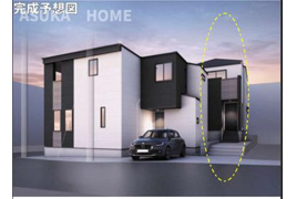 本郷町新築戸建の外観