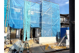 我孫子市若松　新築戸建て　B号棟の外観