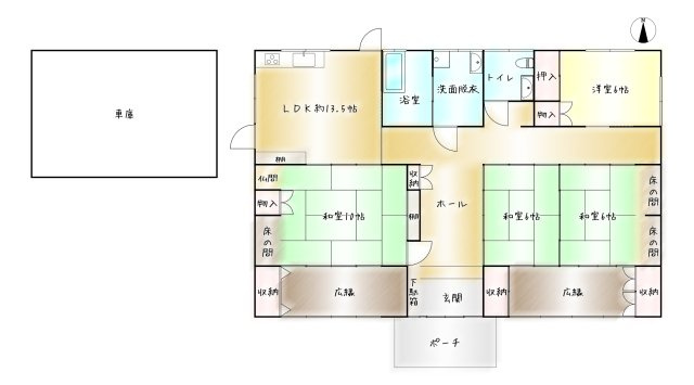 間取り：346000046372
