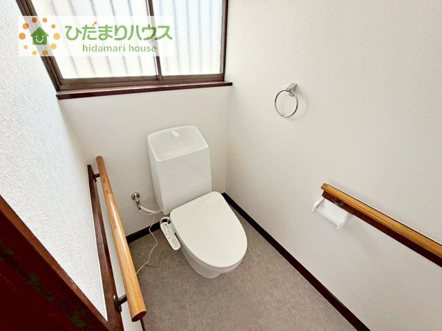 トイレは1F、2F共に完備！取り合いになることがありませんね(^^)/