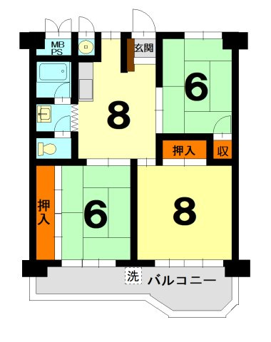 間取り：326000244699