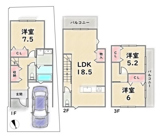 間取り：326000242259