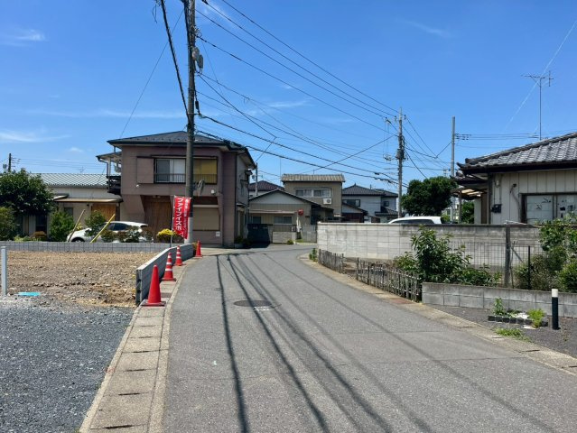 《現地前面道路北　5.1ｍ　公道》2026年6月撮影