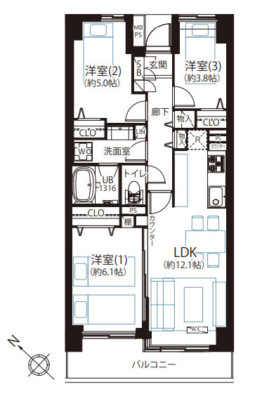 間取り：314002622721