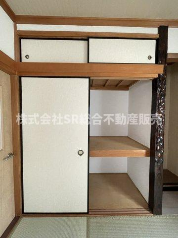 大きな押入もあり便利ですね◎