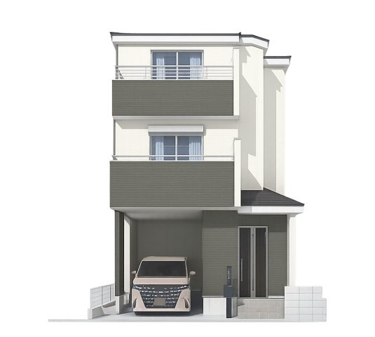 （建物完成イメージパース）