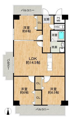 間取り：327002546605
