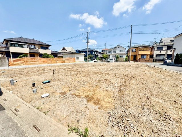 対象地：D区画　敷地約39坪！前面道路6ｍで車庫入れスムーズです！
