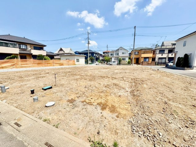 対象地：D区画　敷地約39坪！前面道路6ｍで車庫入れスムーズです！