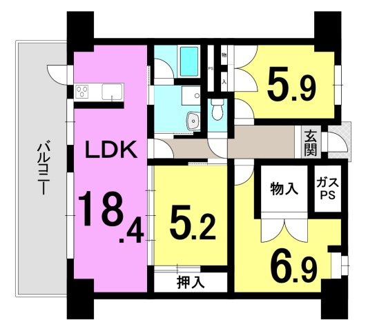 間取り：325000127494