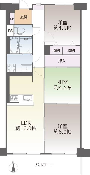 間取り：327002332395