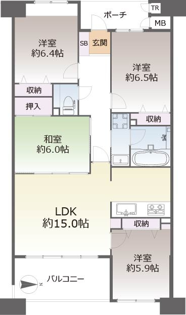 間取り：328000613325