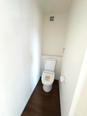 現地写真。2階にもトイレです。