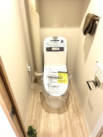 清潔感のあるトイレです