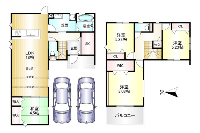 間取り：329000131073
