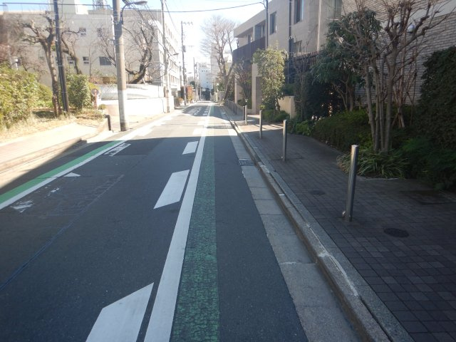 前面道路