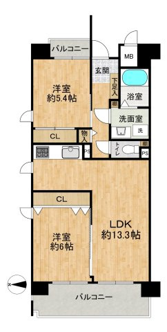 間取り：327002541391