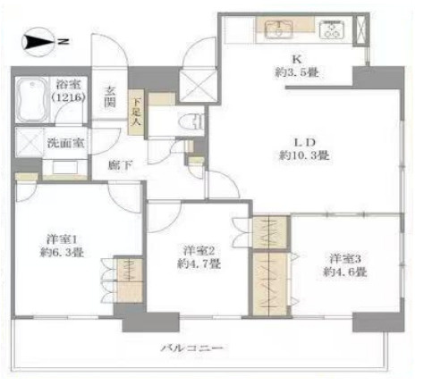 間取り：313004536239